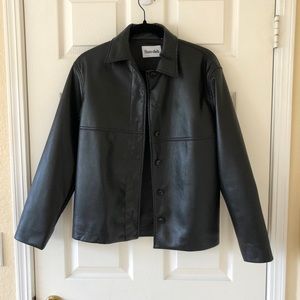 Aritzia Gabby Vegan Leather Jacket